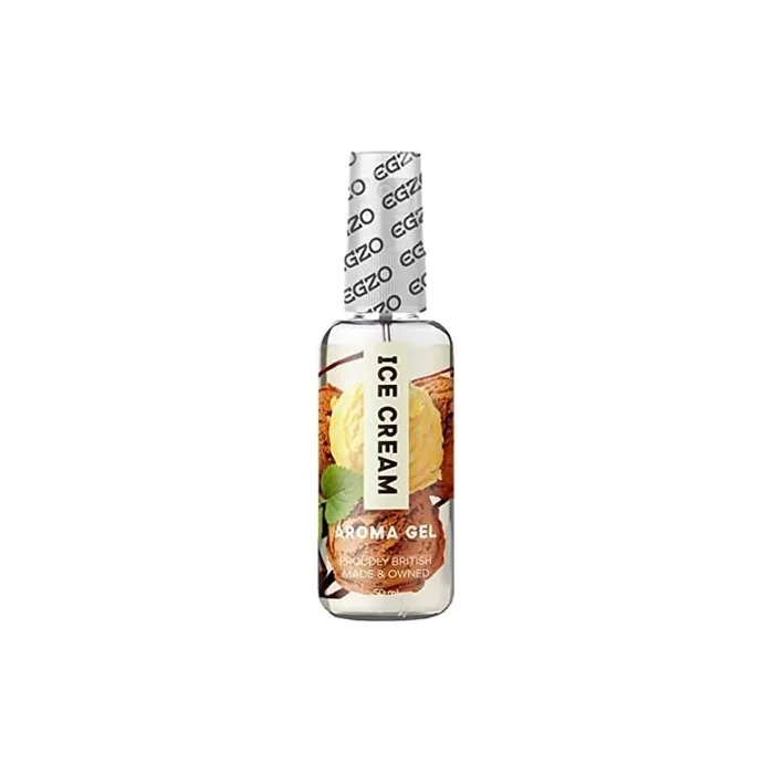 EGZO Aroma Gel Ice Cream Water-Based Aromatic Lubricant with Ice Cream Flavor for Delicious Oral Sex 50ml
