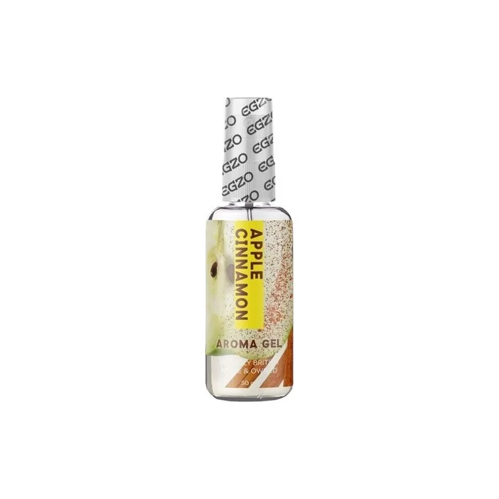 Egzo Aroma Gel Apple Cinnamon Aromatic Water-Based Lubricant