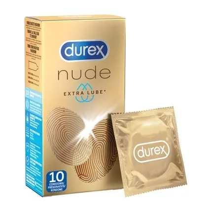 Durex Nude Extra Lube