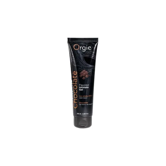 Orgie Lube Tube Chocolate Waterbased Lubricant 3 Fluid Ounces 100 Milliliters