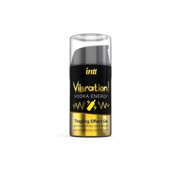 Intt Unisex Arousal Gel Potent Intimate Stimulating Vibrating Gel Liquid Vodka 15ml