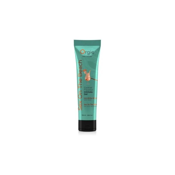 Orgie Lube Tube Cocktail Sex on the Beach Water-Based Lubricant 100ml/100ml