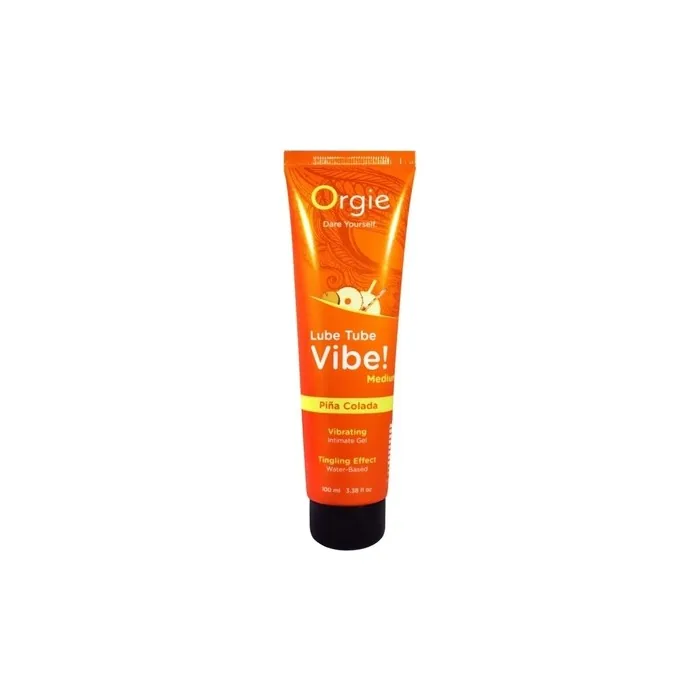 Orgie Dare Yourself Lube Tube Vibe Intimate Lubricant Pina Colada 100ml