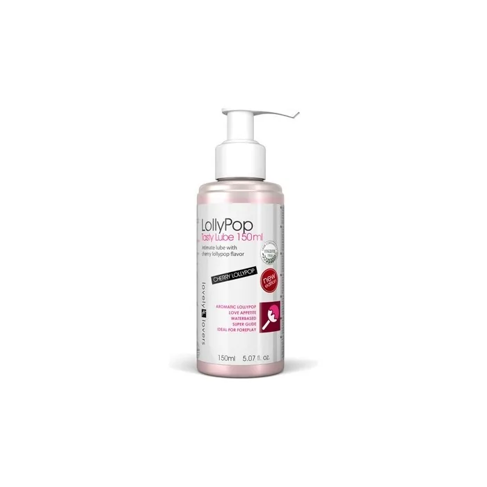 Lovely Lovers Tasty Lube Intimate Flavored Gel Lolly Pop 150ml