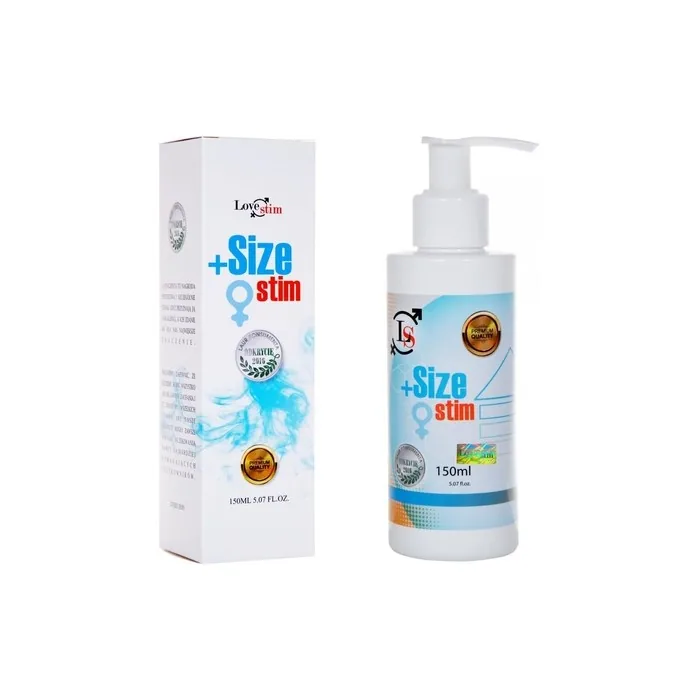 Size Stim Penis Gel 150ml for Penis Extension and Enlargement