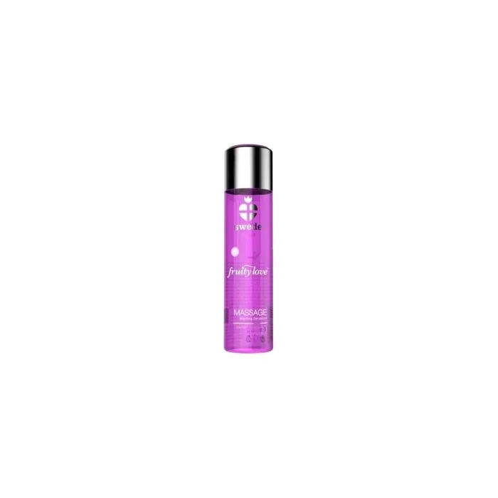 Swede Fruity Love Massage Warming Sensation Massage Gel Raspberry & Rhubarb 60ml