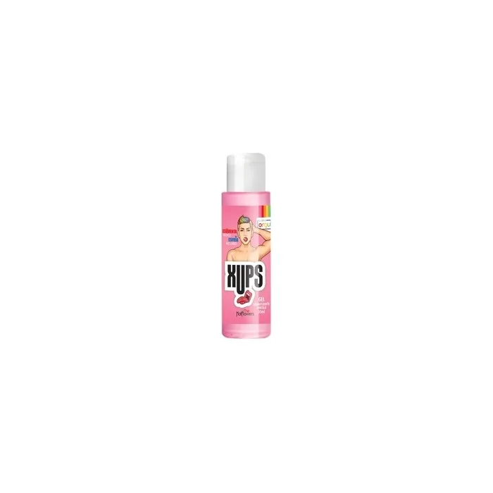 HotFlowers Bubblegum Flavor Lubricant 35ml - Erotic Gel for Foreplay