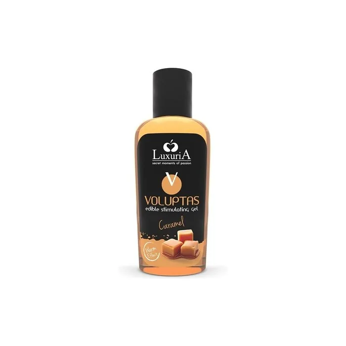 Luxuria Voluptas Edible Stimulating Gel with Warming Effect - Caramel 100ml
