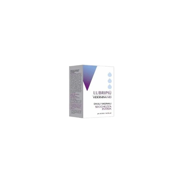 VIDERMINA Lubripiù Vaginal Suppositories for Intimate Dryness