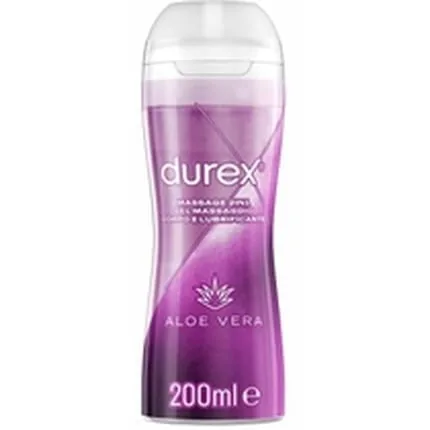 Durex Massage 2 In 1 Aloe Vera Gel Lubricant 200ml