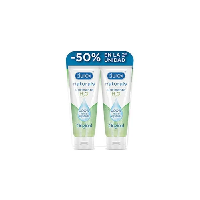 Naturals 100% Natural Lubricant Gel Lot 2 X 100 Ml
