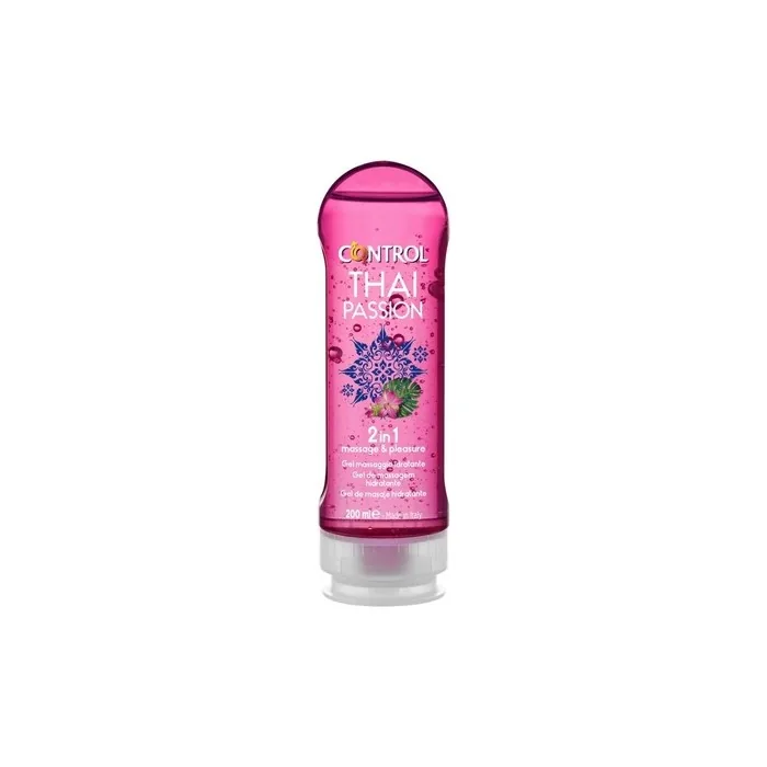 Control Gel Massage And Lubricant 200ml Thai Passion