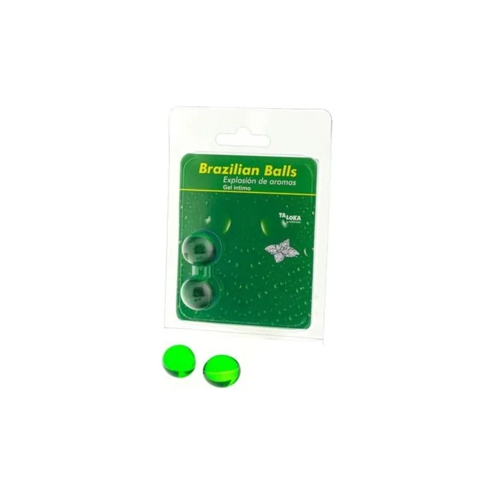 TALOKA Brazilian Ball Intimate Mint Gel - Pack of 2