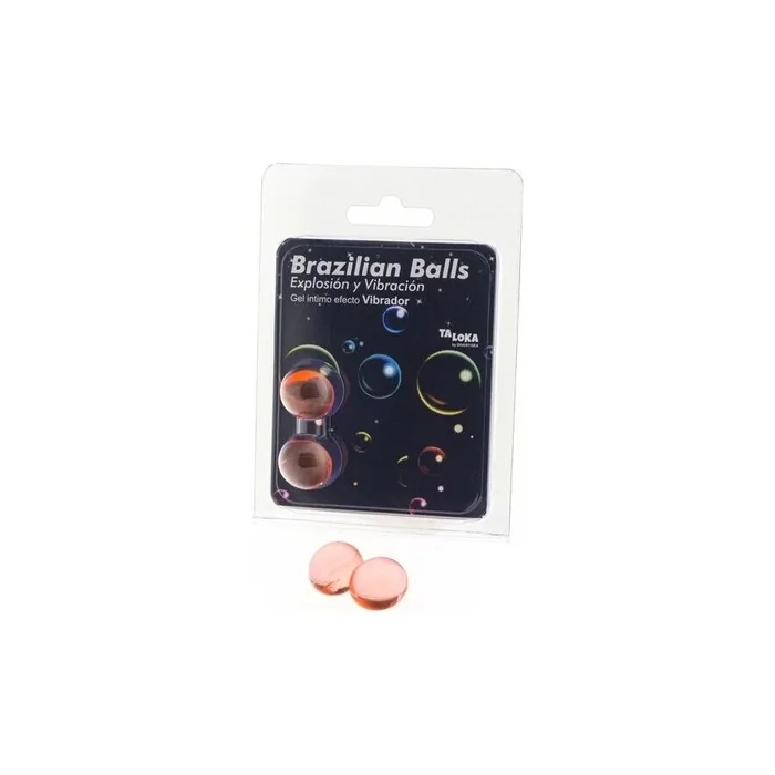 Brazilian Vibration Lubricant with 2 Balls - Monodose 10ml