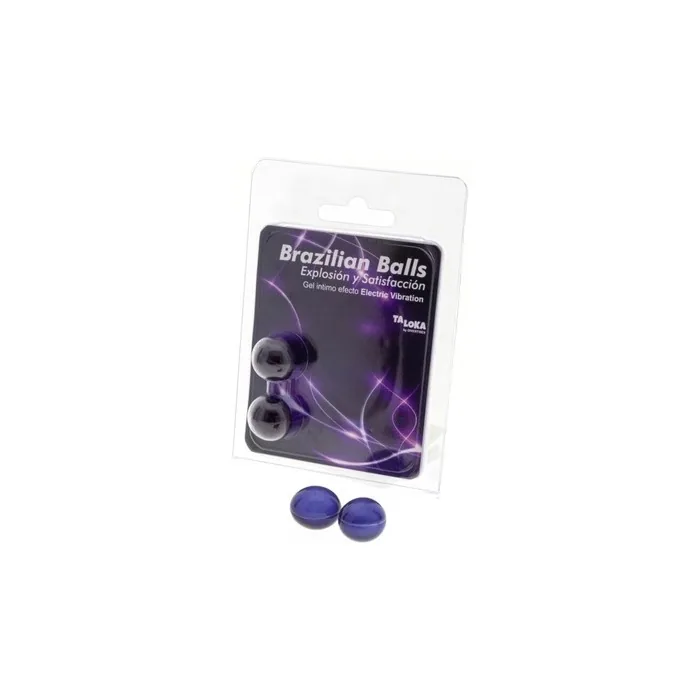TALOKA Set of 2 Brazilian Balls Gel Excitante with Climax Effect