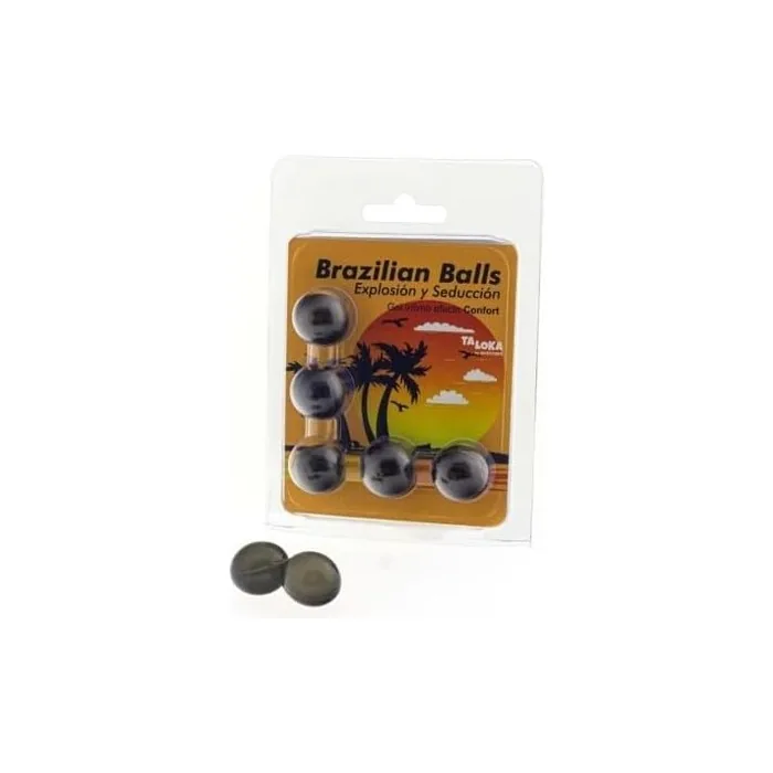 5 Brazilian Balls Explosion of Aromas Exciting Gel Comfort Effect