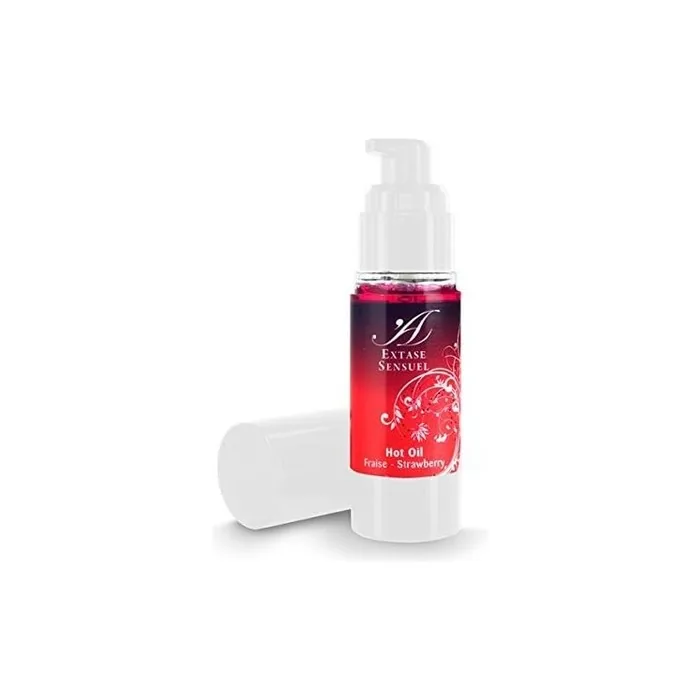 Erotico Sensual Ecstasy Stimulating Heat Strawberry Oil 30 Ml