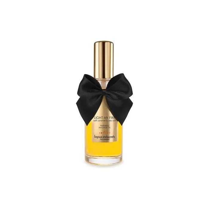 Bijoux Indiscrets Soft Caramel Warming Massage Oil with Caramel Scent and Flavor 100ml