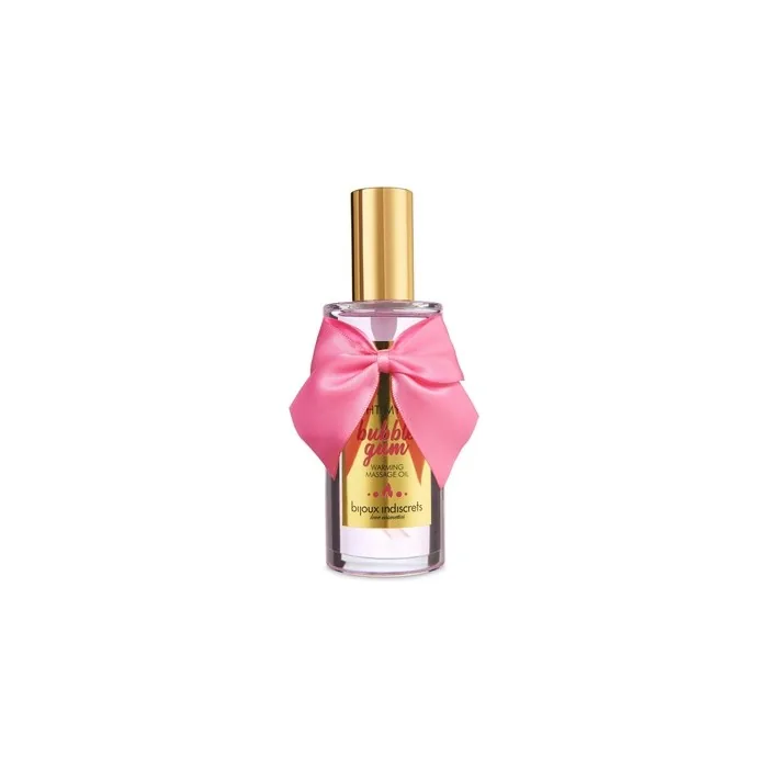 Bijoux Indiscrets Light My Fire Massage Oil With Warming Effect And Bubblegum Flavor