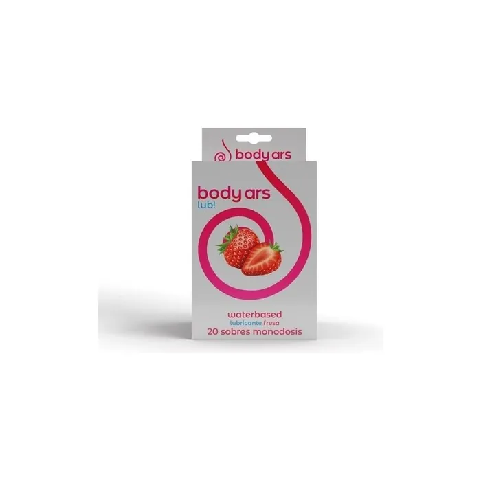 Monodosis Waterbased Strawberry Acid Lubricant Gel 4ml