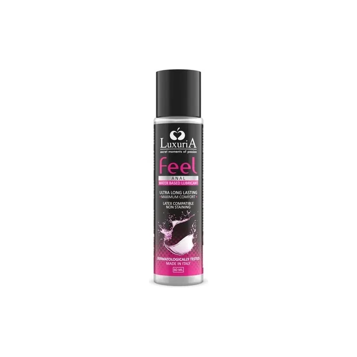 Intimateline Feel Anal Waterbased Unisex Anal Lubricant For Hydration And Lubrication Of The Anal Area 60ml