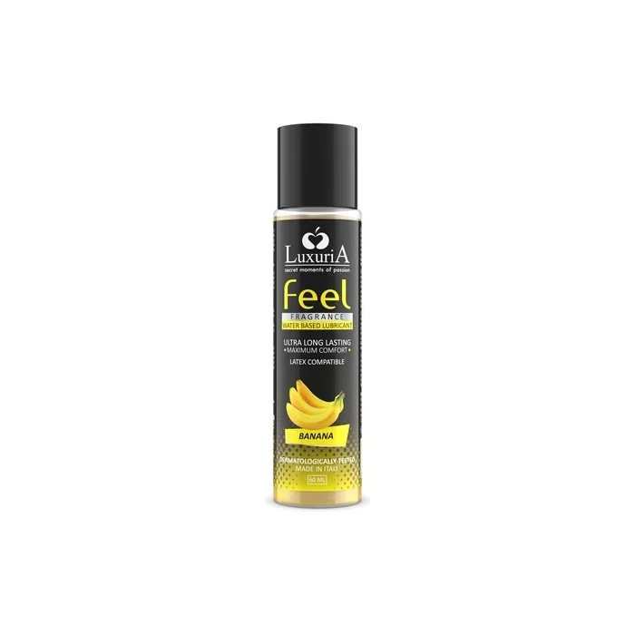 Intimateline Feel Fragrance Waterbased Intimate Lubricant For Vaginal Or Anal Hydration And Lubrication Banana Flavor 60ml
