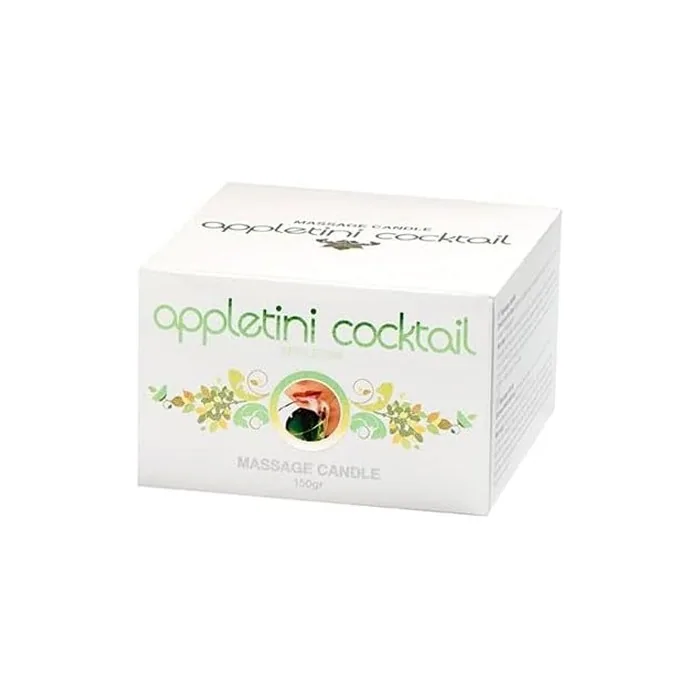 Cobeco Exotic Appletini Cocktail Massage Candle Tin 150g