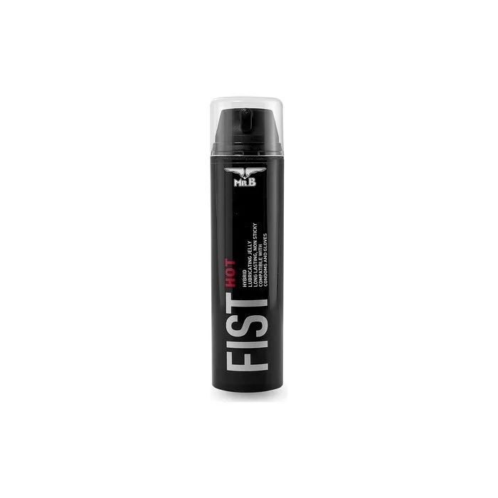 Mister B FIST HOT Lube 200ml Silicone Based Lubricant