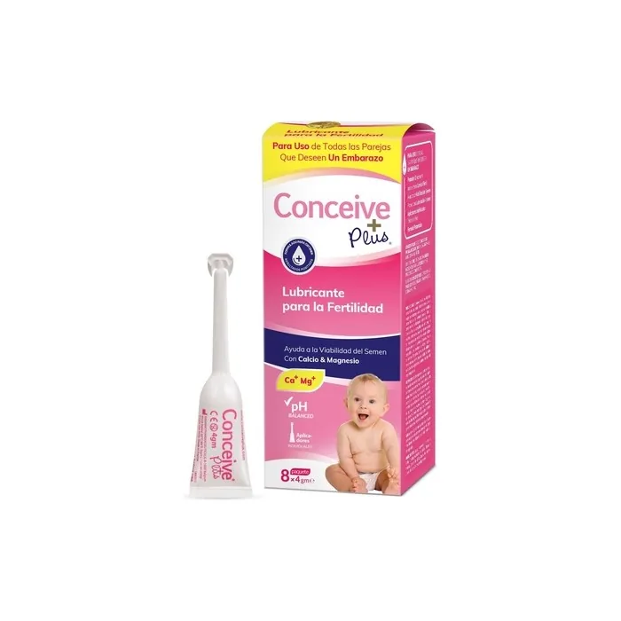 Conceive Plus Fertility Lubricant In Prefilled Applicators One Month Supply 8 X 4g