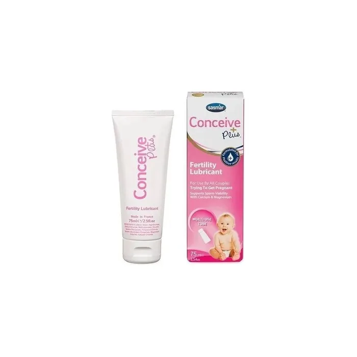 Sasmar Sprl Conceive Plus Vaginal Lubricant Fertility Support Tube 75ml