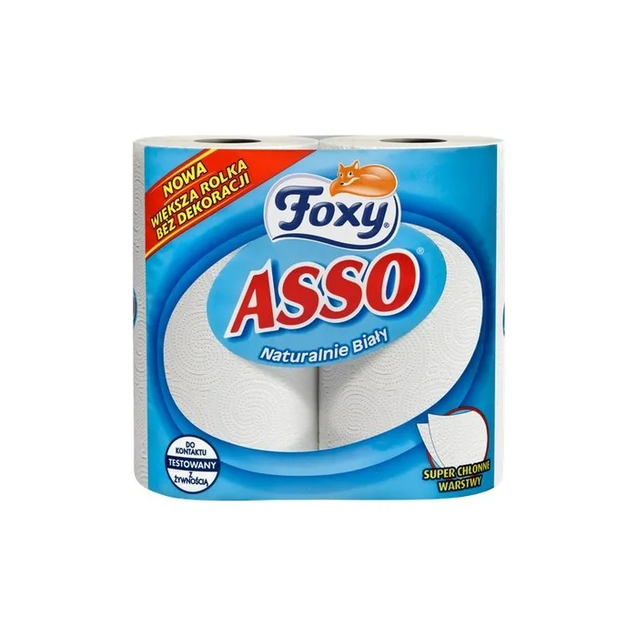 Foxy Asso Kitchen Towel 2 Rolls Pack Of 2