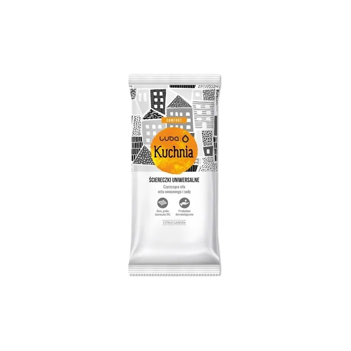 Luba Universal Wipes, Moisturizing For Kitchen - 32 Pieces