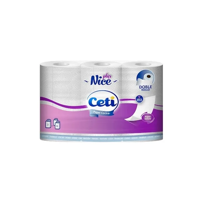 Ceti 2-Ply Kitchen Paper - Pack of 3