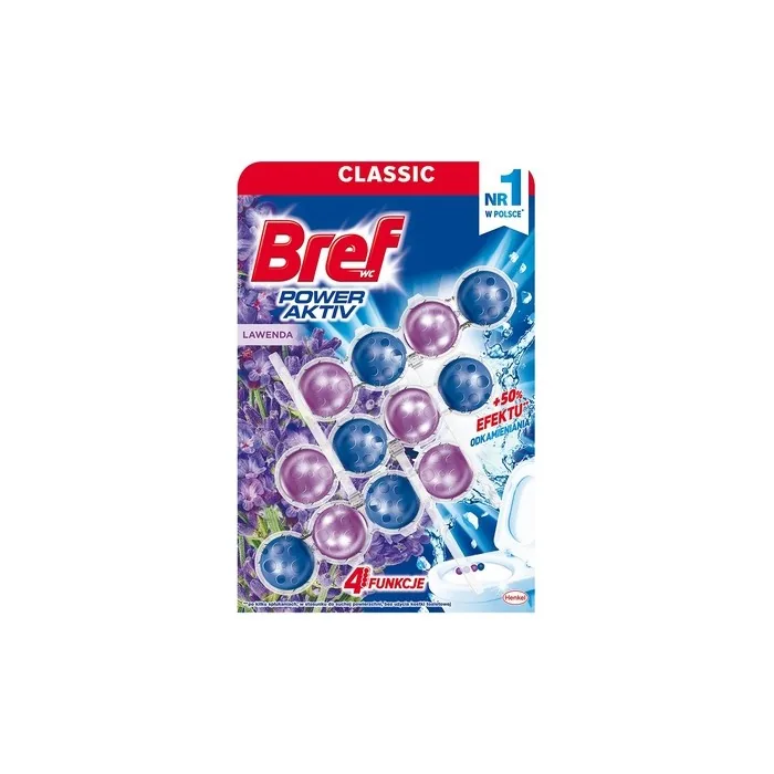 AJAX Power Aktiv Lavender Cleaning and Fragrance Balls 3 Pack