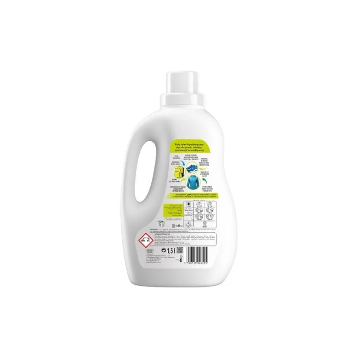 Pollena Bialy Jelen Hypoallergenic Liquid For Washing Sports And Thermoactive Clothing 15 L