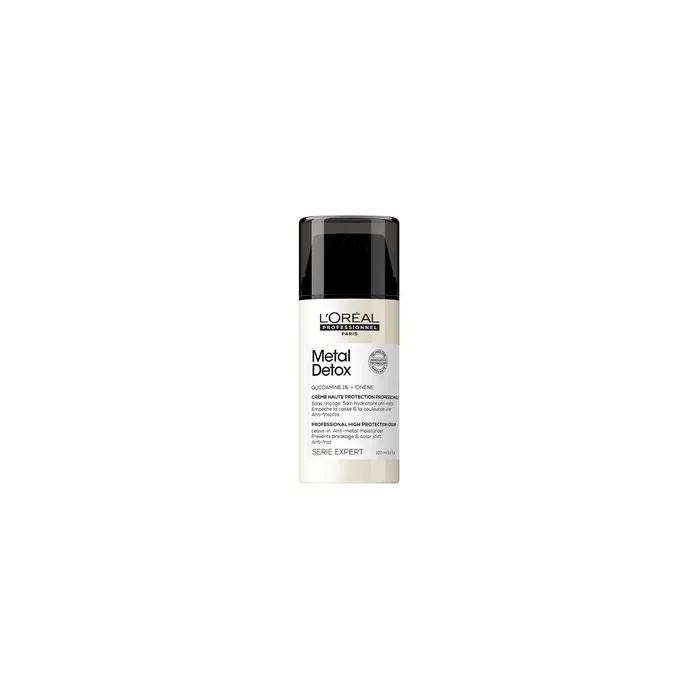 L'Oreal Professionnel Metal Detox Antimetal High Protection Cream Leavein Treatment For Damaged Hair 100ml