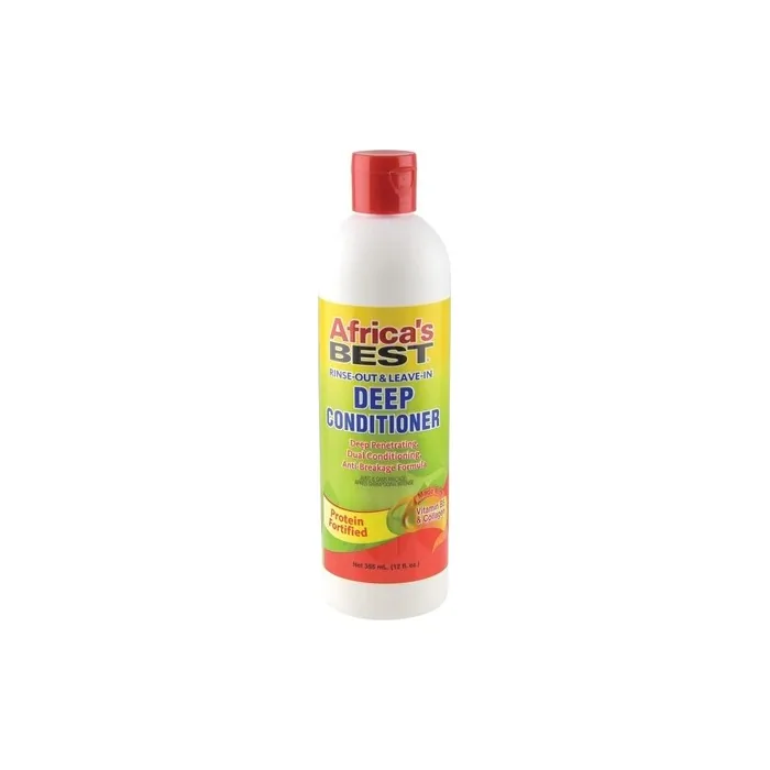 Africa's Best Deep Conditioner and Leave In Conditioner for Afro Hair Care 356ml