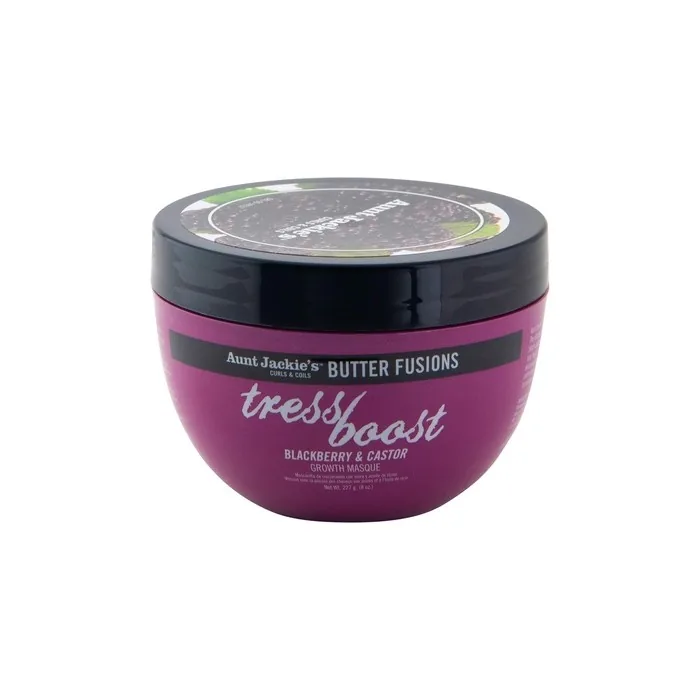 Aunt Jackie's Butter Fusions Tress Boost Blackberry & Castor Hair Growth