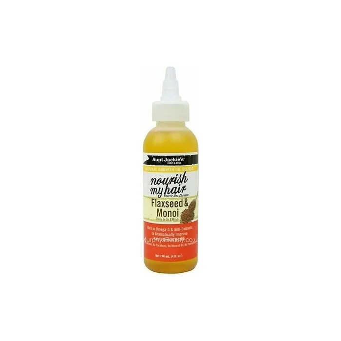 Aunt Jackies Nourish My Hair Flaxseed & Monoi 4oz