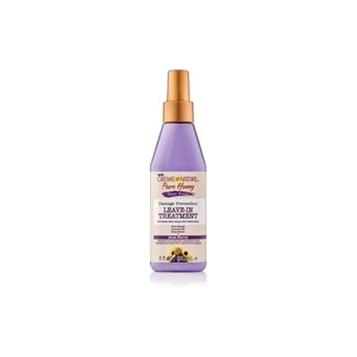 Creme Of Nature Pure Honey Hair Food Acai Leave-In Treatment - 8oz