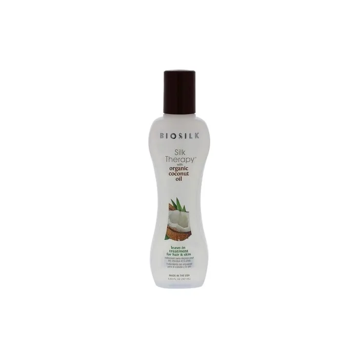 BioSilk Silk Therapy with Natural Coconut Oil Leave-In Treatment for Hair and Skin 167ml