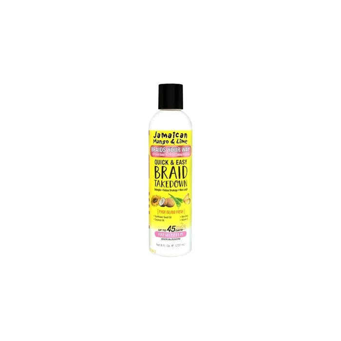 Jamaican Mango & Lime 8oz JML Quick & Easy Braid Takedown