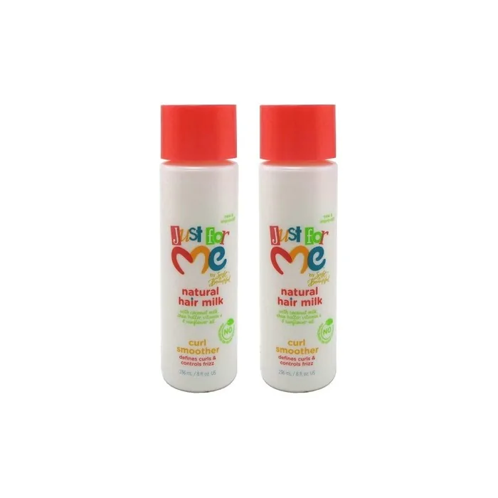 Just For Me Hair Milk Curl Smoother 8 Ounce - Pack of 2
