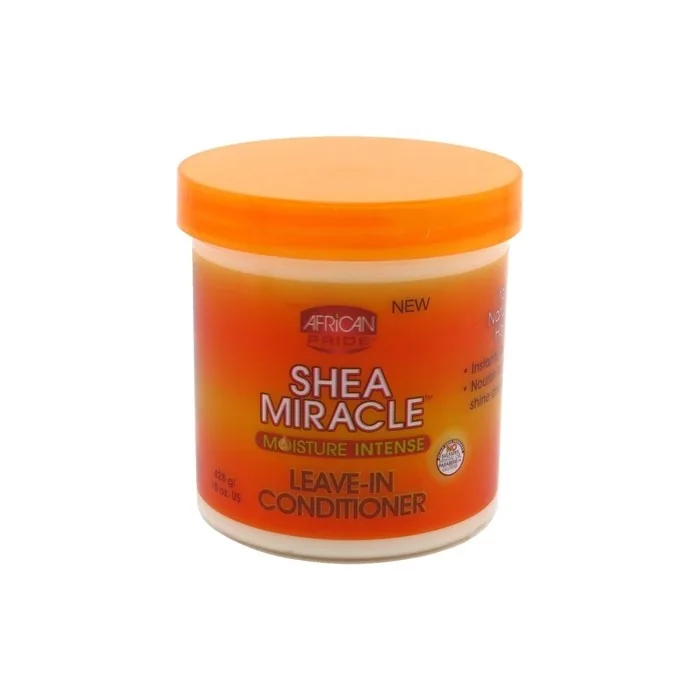 African Pride Shea Miracle Moisture Intense Leave-In Conditioner 15 Ounce 443ml