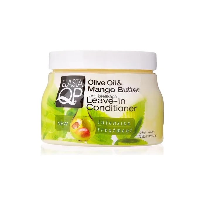 Elasta QP Olive Oil & Mango Butter Leave-In Conditioner 15oz