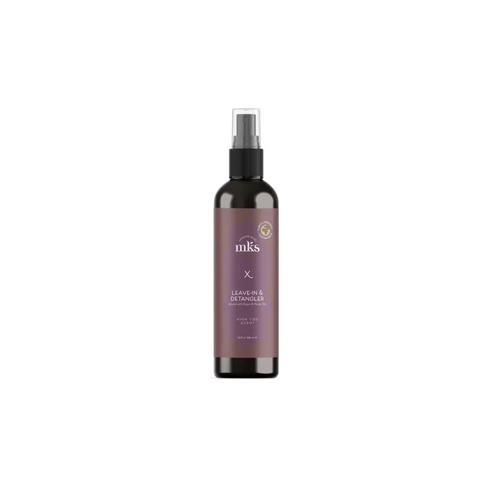 MKS eco X Leave-In Treatment & Detangler with Moroccan Argan Oil and Hemp Seed Oil Vegan & Cruelty Free High Tide 10 Fl Oz