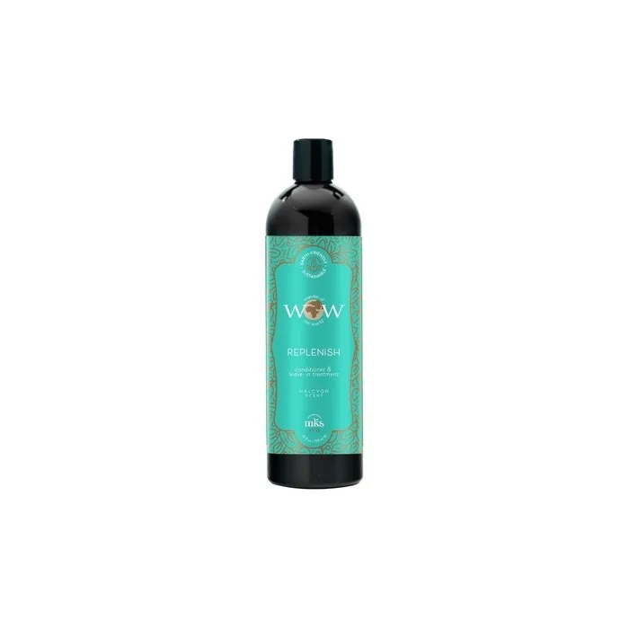 MKS eco WOW Replenish Conditioner & Leave-In Treatment Halcyon Scent 25 Fl Oz
