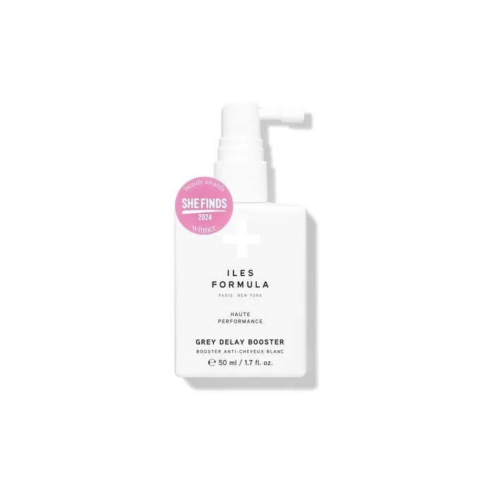 Iles Formula Haute Performance Grey Delay Booster Antigray Botanical Leavein