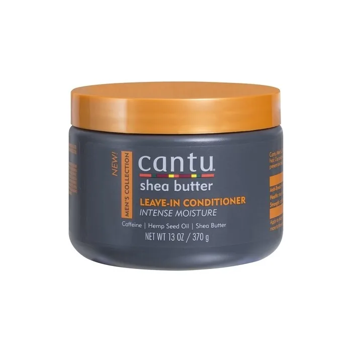 Cantu Leave-In Conditioner for Men 368.5g/14oz Pot 13 Ounce