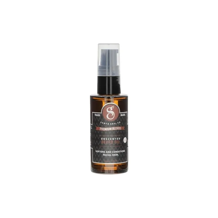 Suavecito Premium Blends Beard Oil Leave-In Beard Conditioner For Softening Hair Hydrating Skin Eliminating Beard Dandruff Healthy Beard Growth 1 oz Unscented